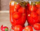We prepare tomatoes for the winter, canned in their own juice (you’ll just lick your fingers)